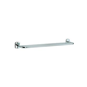 Smedbo CK3364 24 in. Double Towel Bar in Polished Chrome from the Cabin Collection
